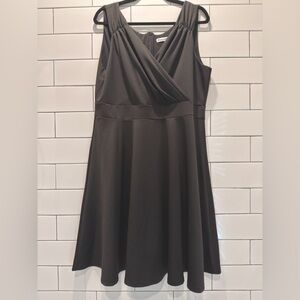 Grace Karin Knee Length Black Sleeveless Dress - 2XL